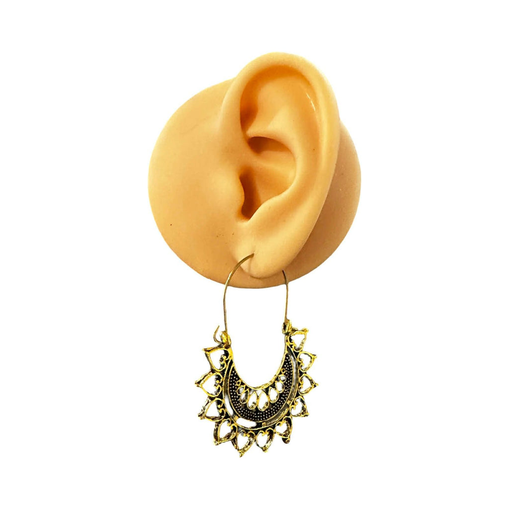 Bohemian Hoop Earrings