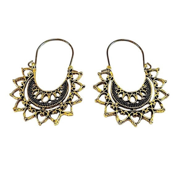 Bohemian Hoop Earrings
