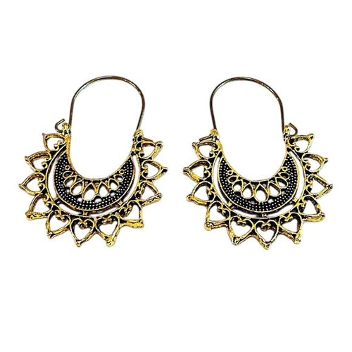 Bohemian Hoop Earrings