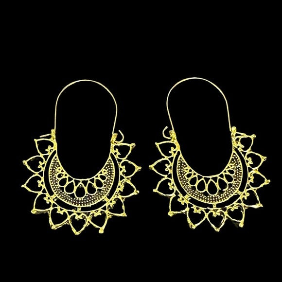 Bohemian Hoop Earrings