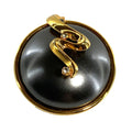 Vintage Brooch Spiral Center