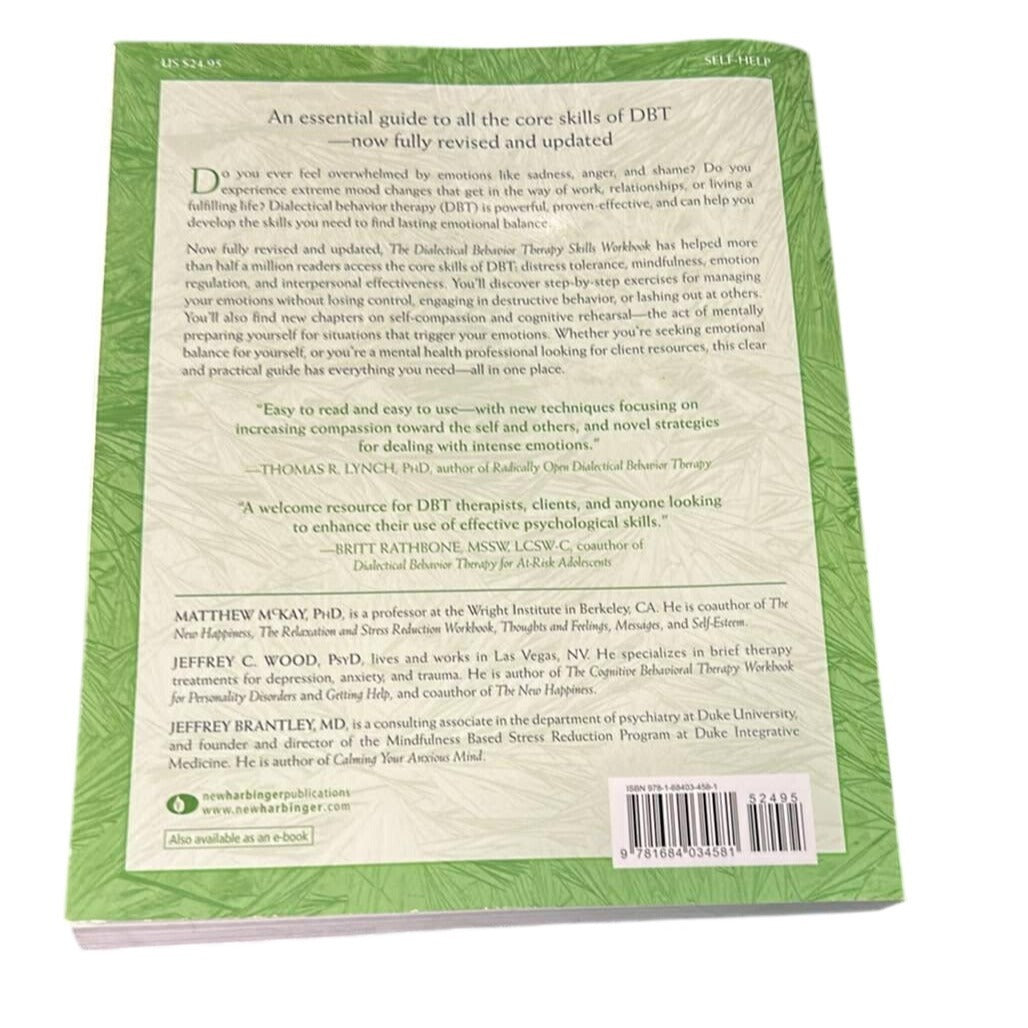 Back cover of a book with text and a barcode on a white background