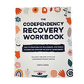 Book cover of 'The Codependency Recovery Workbook' with colorful design elements on a white background.