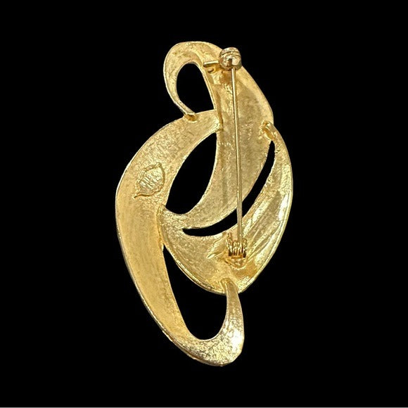 Vintage C'est Bien Brooch Signed