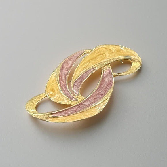 Vintage C'est Bien Brooch Signed