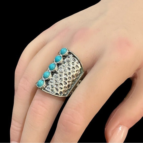 Boho Stretch Ring Size 7.5