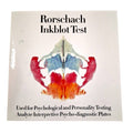 Rorschach Inkblot Test book cover with inkblot and text on a white background