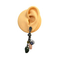 Vintage Dangle Earrings Natural Stone