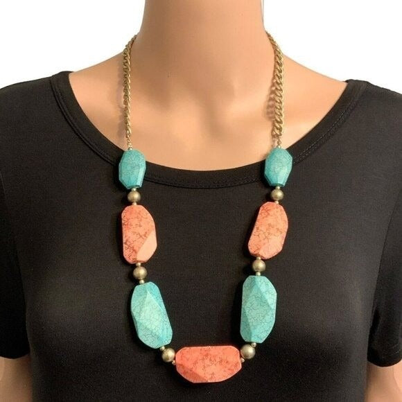 Chunky Beaded Necklace