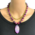 Beaded Necklace Natual Stone