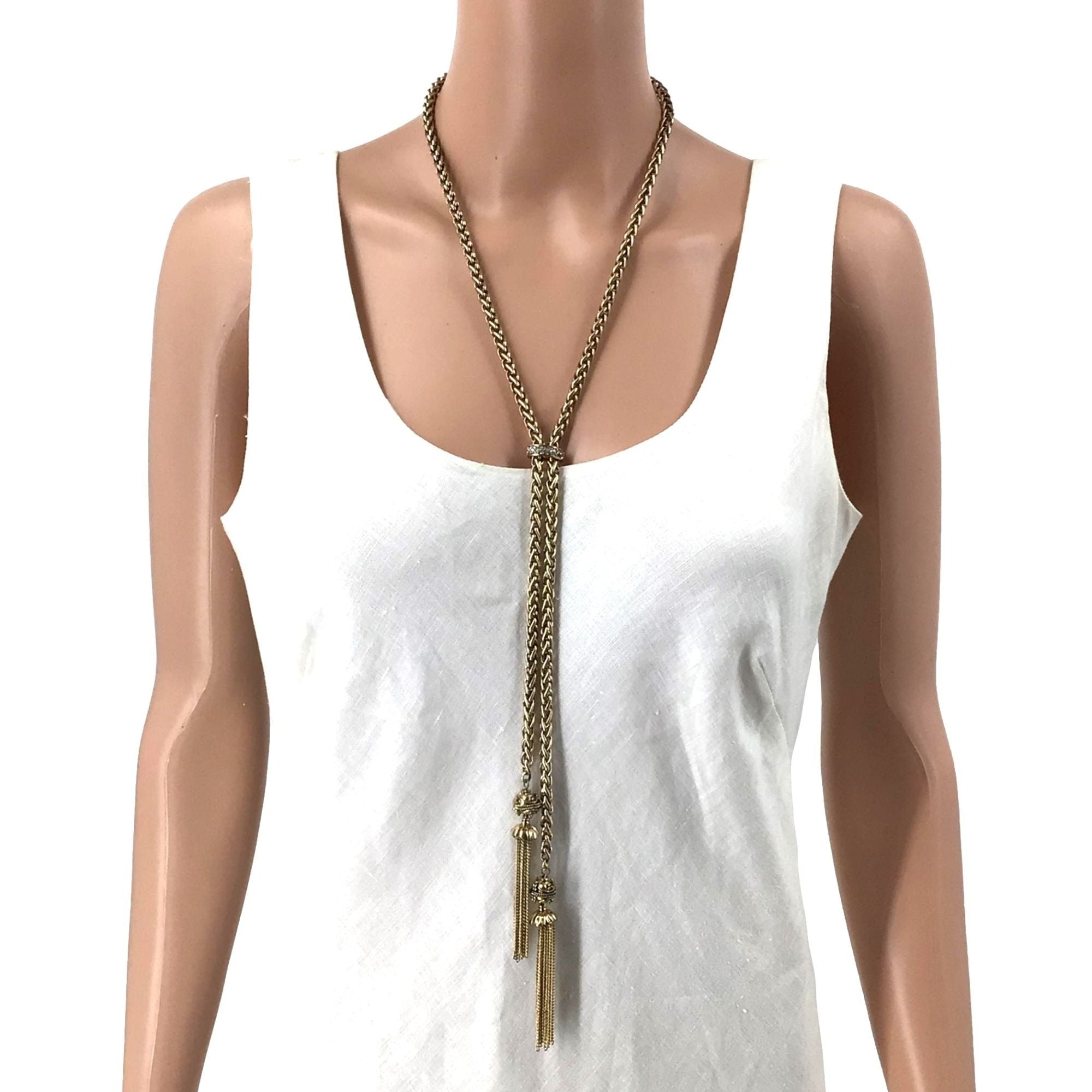 Chicos Tassel Necklace