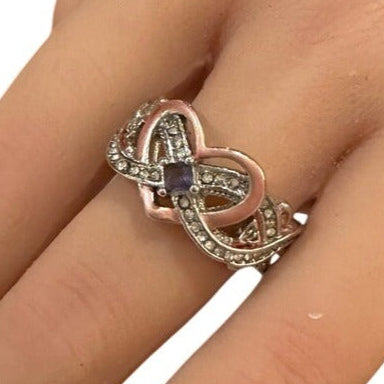 heart infinity ring lifestyle 1