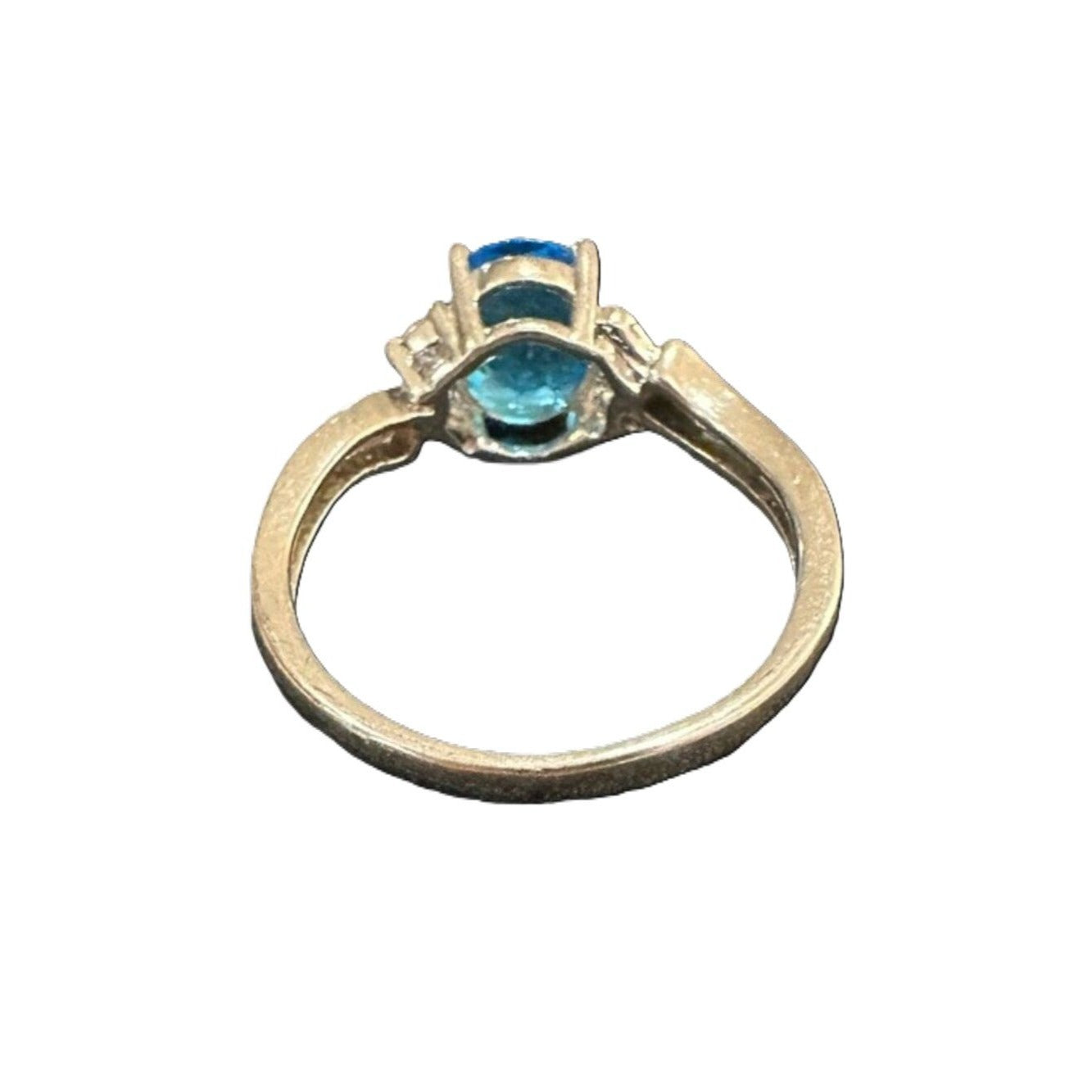 Vintage Ring Blue Center