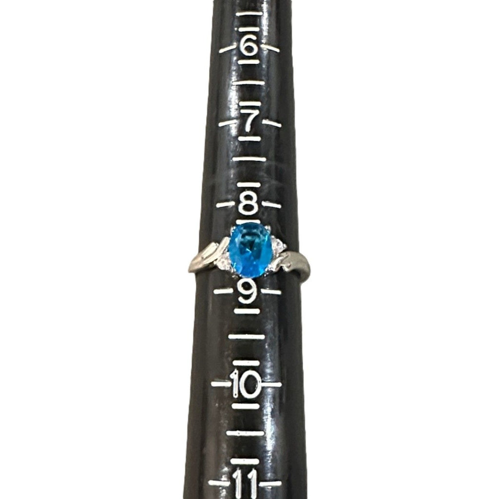 Vintage Ring Blue Center