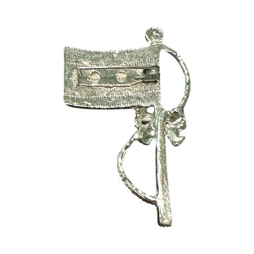 American Flag Brooch