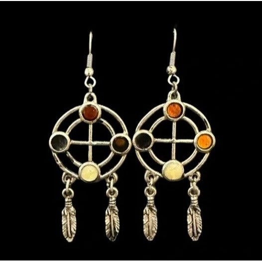 Dreamcatcher Dangle Earrings