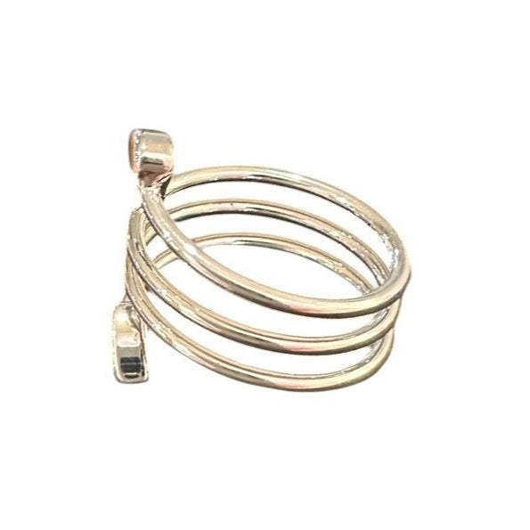 spiral ring side view