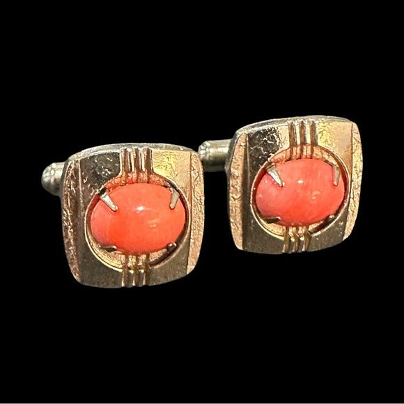 Vintage Cufflinks Signed Japan