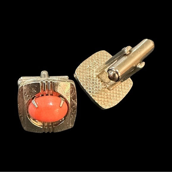 Vintage Cufflinks Signed Japan