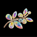 AB Rhinestone Brooch