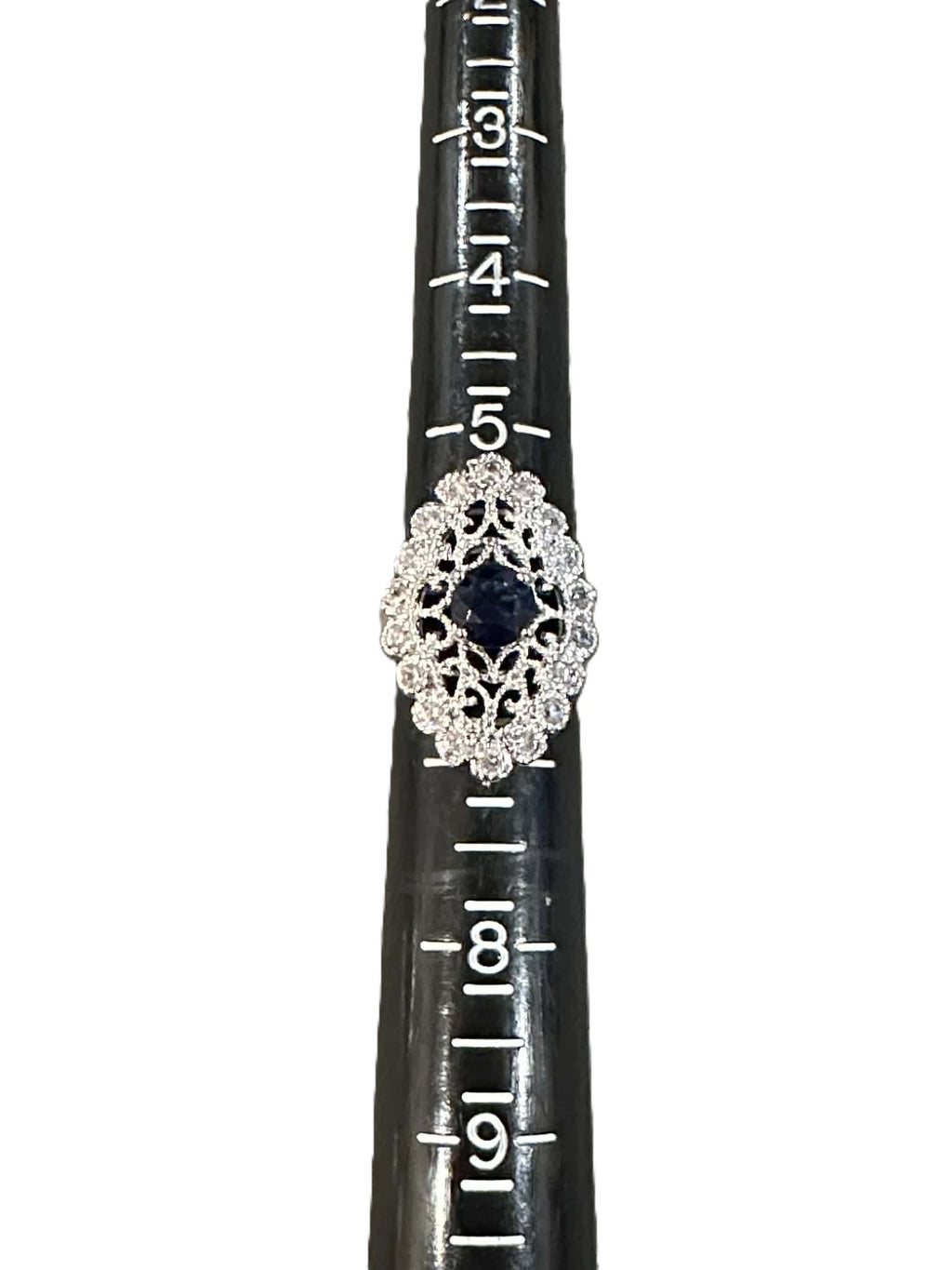 vintage filigree ring size view