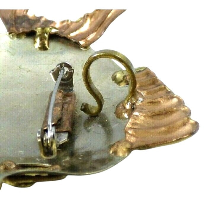 Fish Pendant Brooch Pin