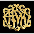 M JENT Signed Brooch